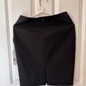 Elie Tahari Black Pencil Skirt with Back Slit
NWT